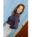 CO'COUTURE CC CAMILLA PADDED LS BLOUSE DUSTY BLUE