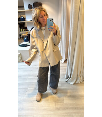 MOSS CPH MSCH MARCELI OVERSIZED BLAZER WARM LGM