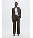 SELECTED FEMME SLWRITA MW WIDE PANT PIN STRIPE NOOS DELICIOSO