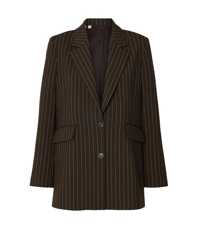 SELECTED FEMME SLWRITA LS RELAXED BLAZER PIN STRI NOOS DELICIOSO