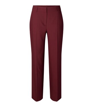 SELECTED FEMME SLWRITA MW WIDE PANT NOOS TAWNY PORT MELANGE
