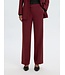 SELECTED FEMME SLWRITA MW WIDE PANT NOOS TAWNY PORT MELANGE