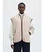 SELECTED FEMME SLWISABEL TEDDY WAISTCOAT SIVER BIRCH
