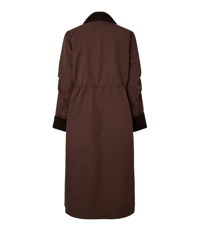 YAS YASANCA LS PARKA COAT S. NOOS COFFEE BEAN