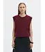 SELECTED FEMME SLWLULU SL BUTTON O-NECK VEST NOOS