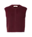 SELECTED FEMME SLWLULU SL BUTTON O-NECK VEST NOOS