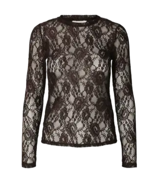 SELECTED FEMME SLWMISTA LS O-NECK TOP DELICIOSO