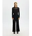 SELECTED FEMME SLWOLGA LS TOP EX BLACK