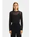 SELECTED FEMME SLWOLGA LS TOP EX BLACK