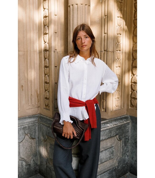 INDI & COLD IC SHIRT BK160 BLANCO