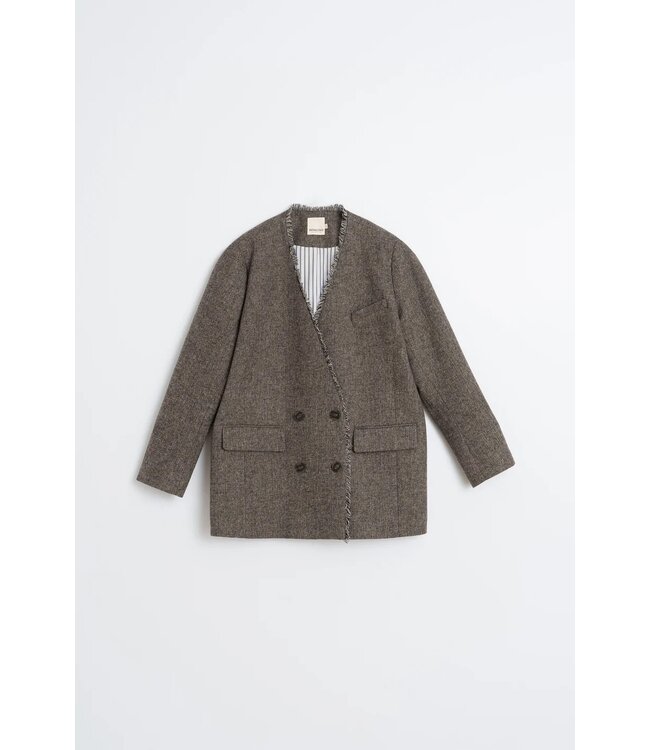 INDI & COLD IC BLAZER NJ275 VISON