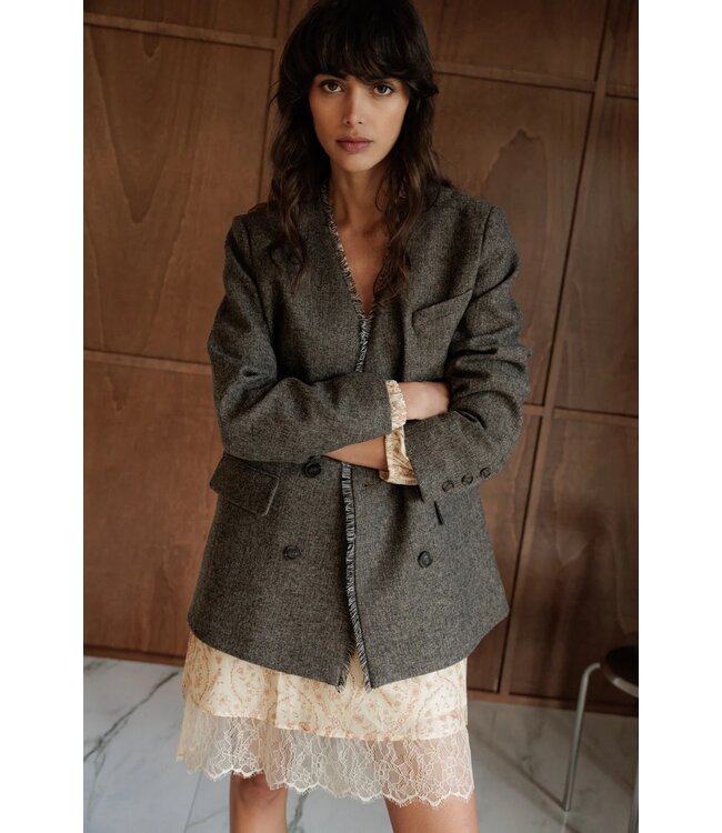 INDI & COLD IC BLAZER NJ275 VISON