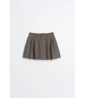 INDI & COLD IC SKIRT NJ276 VISON