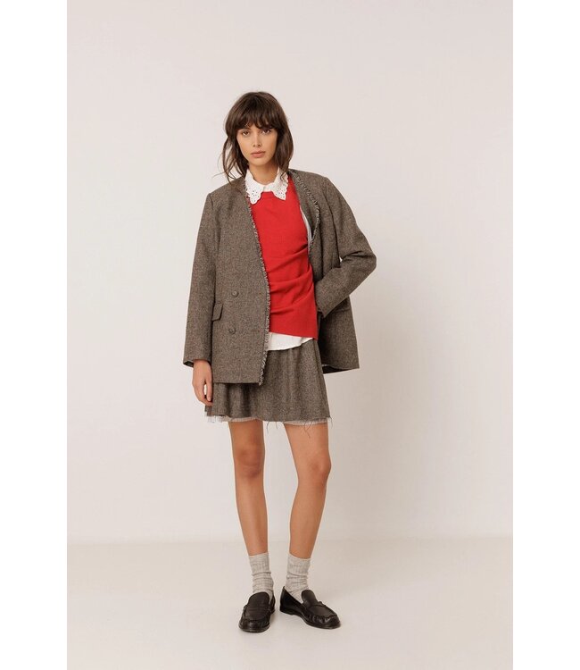 INDI & COLD IC BLAZER NJ275 VISON