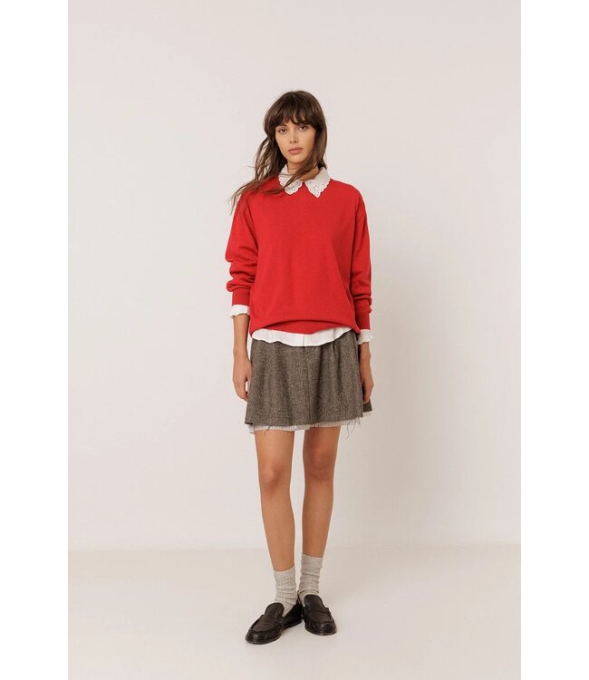 INDI & COLD IC SKIRT NJ276 VISON
