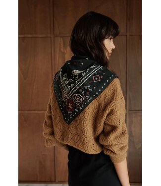INDI & COLD IC FOULARD  RG678 CARBON