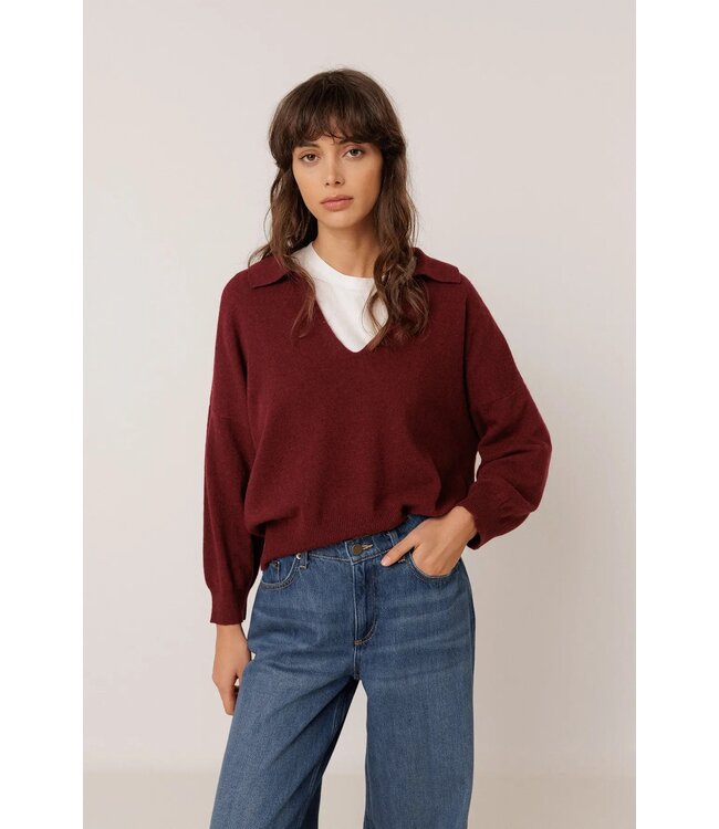 INDI & COLD IC PULLOVER MO540 BERENJENA
