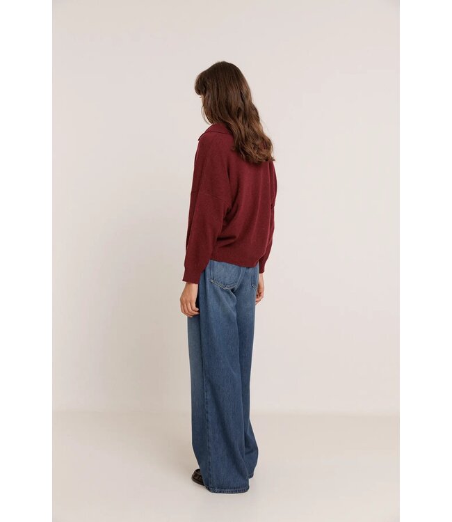 INDI & COLD IC PULLOVER MO540 BERENJENA