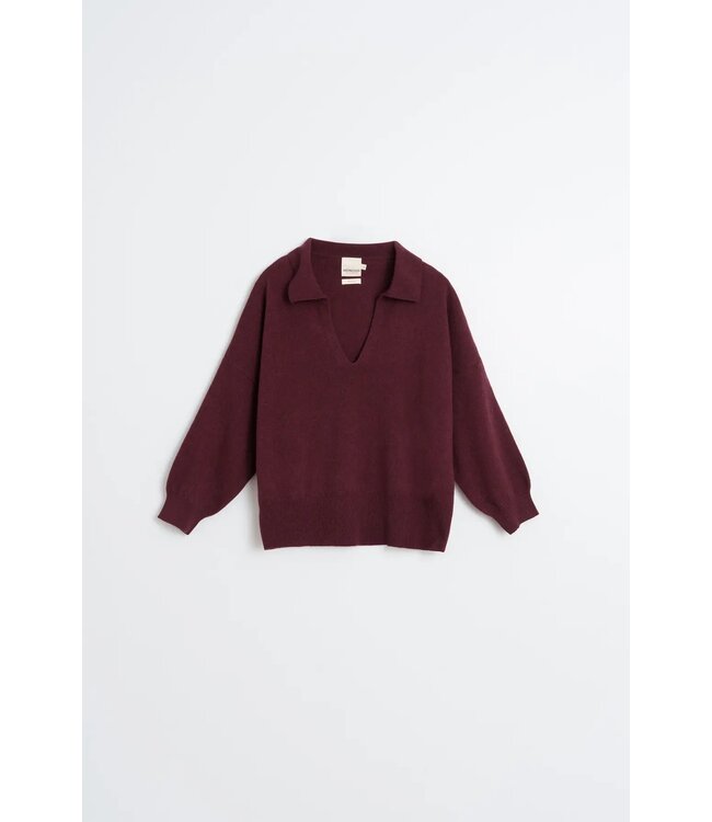 INDI & COLD IC PULLOVER MO540 BERENJENA
