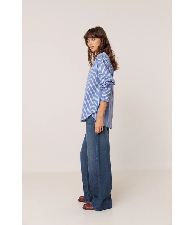 INDI & COLD IC SHIRT AD155 AZUL