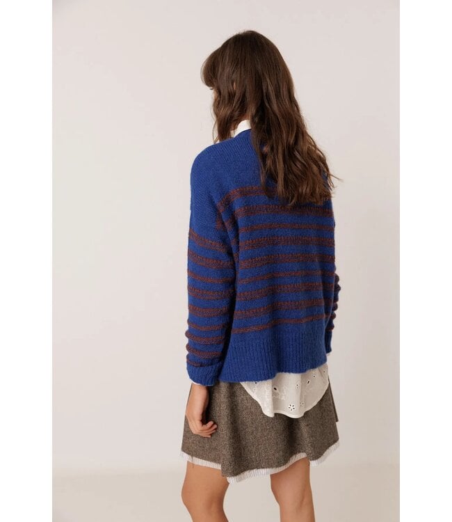 INDI & COLD IC PULLOVER EA590 AZUL