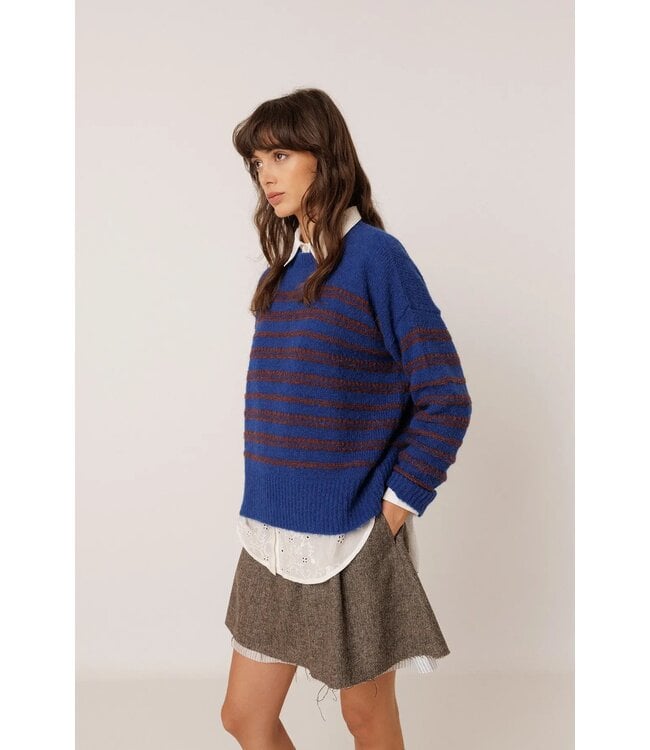 INDI & COLD IC PULLOVER EA590 AZUL