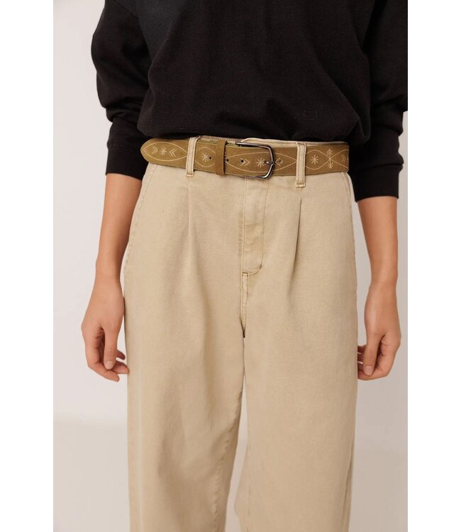 INDI & COLD IC BELT IA663 VERDE SAFARI