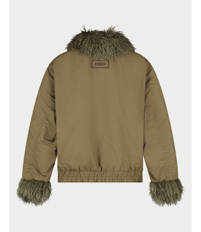 STIEGLITZ ST NORA BOMBER JACKET GREEN
