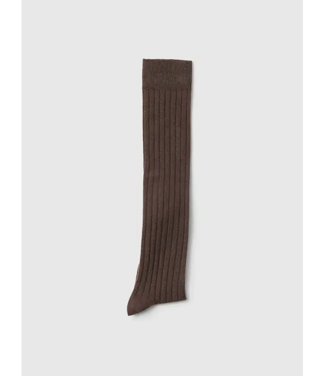 SELECTED FEMME SLWCHLOE LONG WOOL BLEND RIB SOCK DELICIOSO