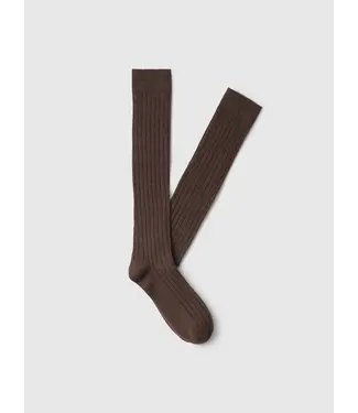 SELECTED FEMME SLWCHLOE LONG WOOL BLEND RIB SOCK DELICIOSO