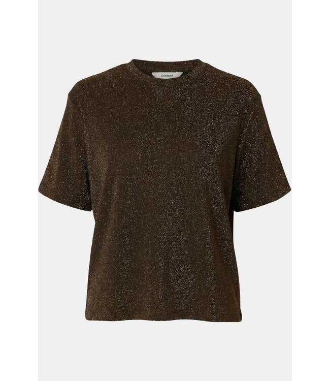 SELECTED FEMME SLWNORI SS BOXY TEE DELICIOSO