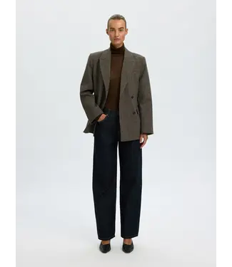 SELECTED FEMME SLWVENDY WOOL LS KNIT ROLL NECK NOOS DELICIOSO