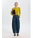 SELECTED FEMME SLWVENDY LS KNIT WOOL O-NECK NOOS AVOCADO OIL