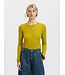 SELECTED FEMME SLWVENDY LS KNIT WOOL O-NECK NOOS AVOCADO OIL