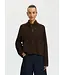 SELECTED FEMME SLWSIA RAS LS KNIT ZIPPER CARDIGAN NOOS DELICIOSO