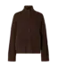 SELECTED FEMME SLWSIA RAS LS KNIT ZIPPER CARDIGAN NOOS DELICIOSO