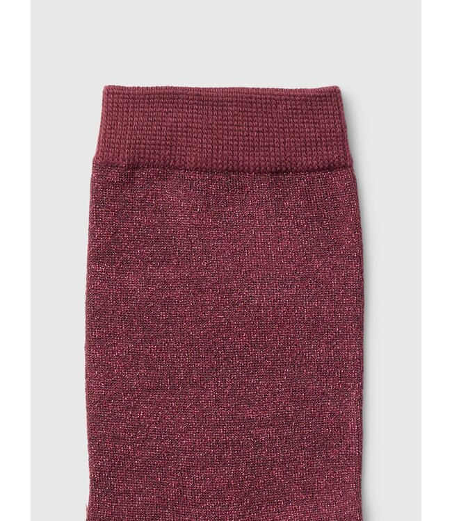 SELECTED FEMME SLWKIM SOCKS TAWNY PORT