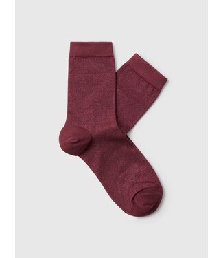 SELECTED FEMME SLWKIM SOCKS TAWNY PORT