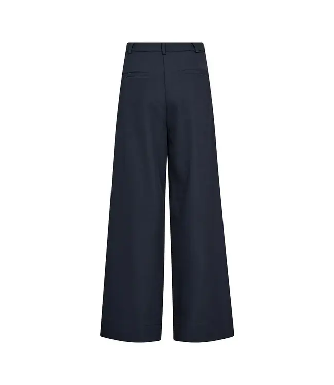 CO'COUTURE CC LUNACC PLEAT PANT NAVY
