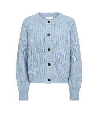 CO'COUTURE CC RAINACC CARDIGAN PALE BLUE