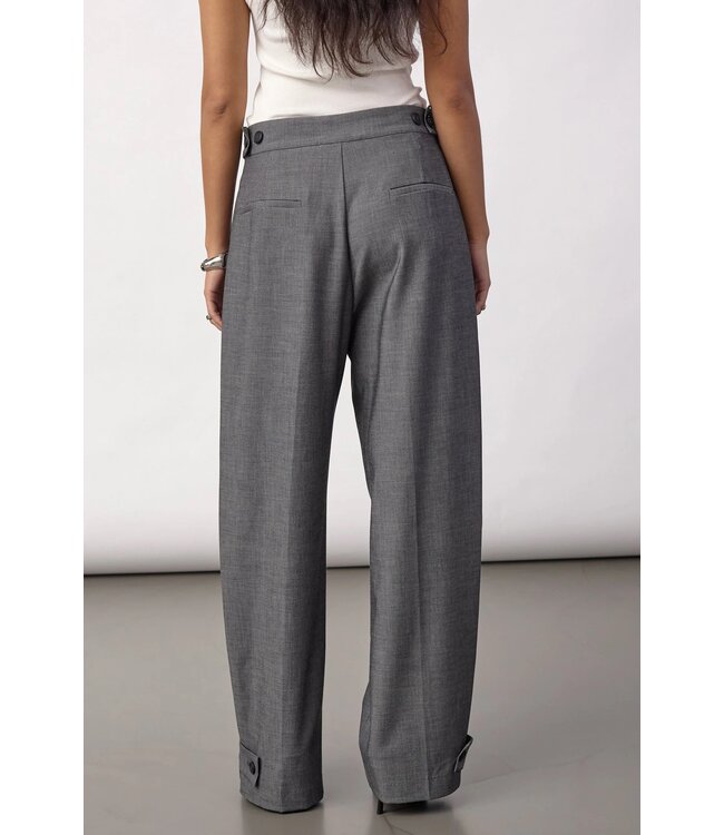 CO'COUTURE CC JACKYCC PLEAT PANT MID GREY