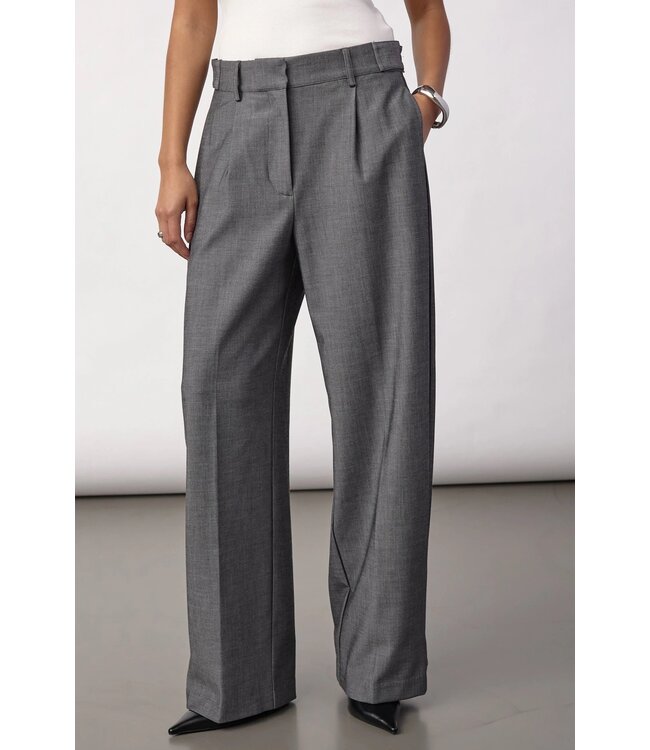 CO'COUTURE CC JACKYCC PLEAT PANT MID GREY