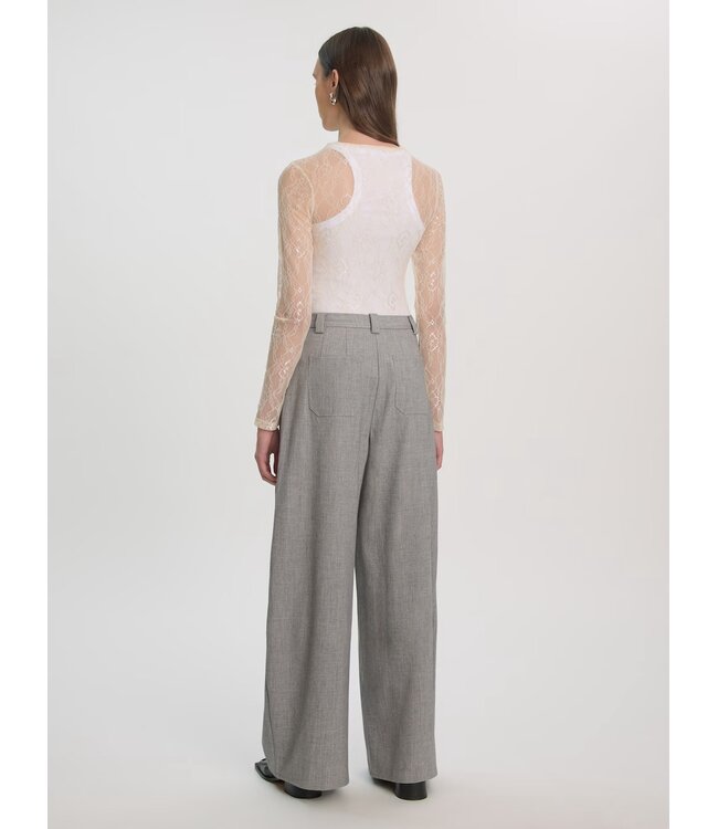 EDITED ED MAROU TROUSERS GREY MELANGE