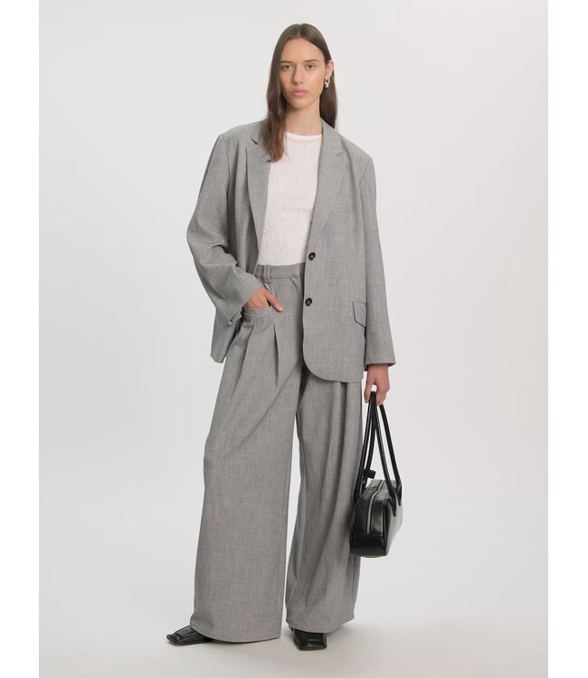 EDITED ED MAROU TROUSERS GREY MELANGE