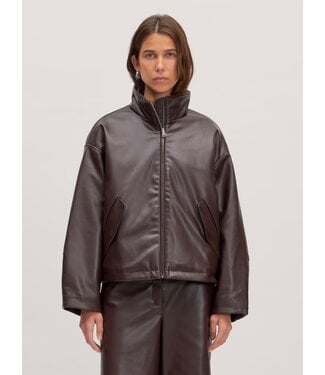 EDITED ED PAISLEY JACKET CHOCOLATE PLUM