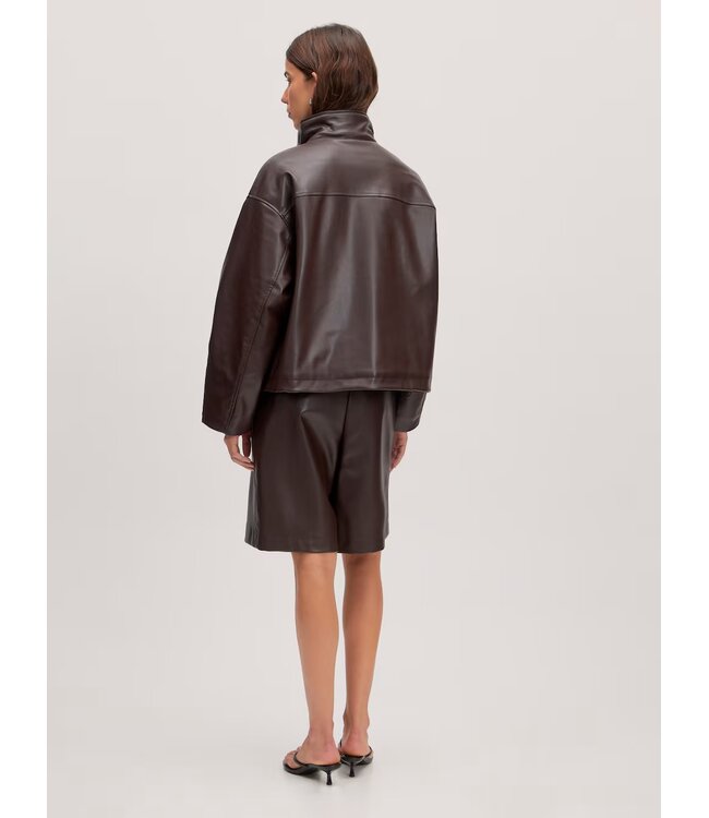 EDITED ED PAISLEY JACKET CHOCOLATE PLUM