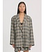 EDITED ED ARWEN WOOL BLAZER BLACK/WHITE CHECK