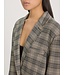 EDITED ED ARWEN WOOL BLAZER BLACK/WHITE CHECK