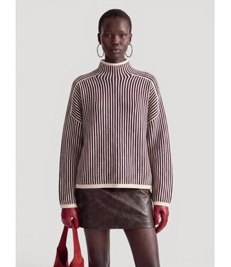 EDITED ED NOHEA JUMPER PLUM/EGRET