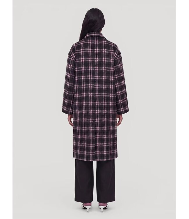 EDITED ED IGNACIO COAT PINK/GREY CHECK